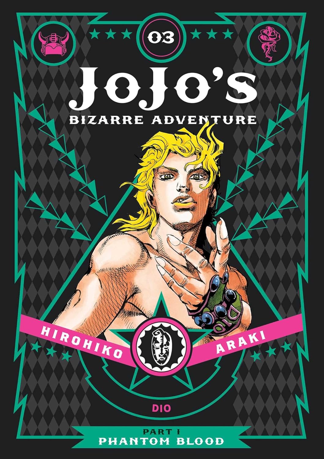 VIZ Media JoJo's Bizarre Adventure Part 1 Vol. 3 Manga Book