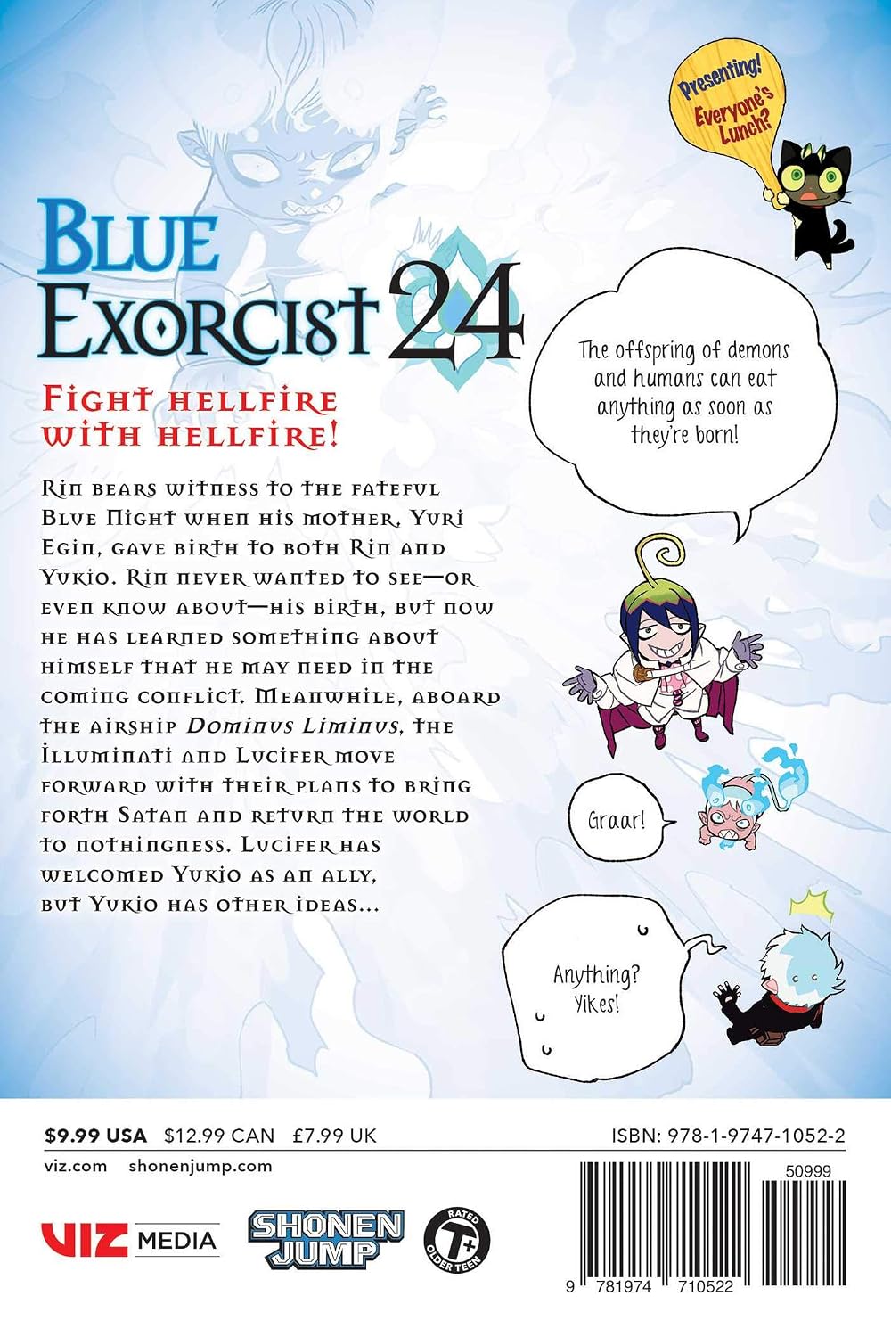 Kazue Kato Blue Exorcist Vol. 24 Manga Book