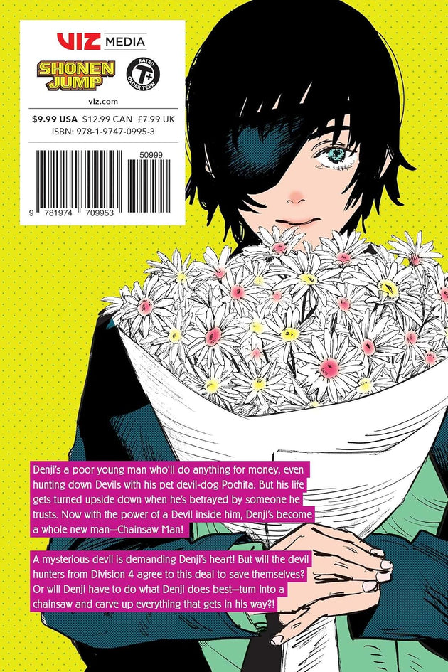 Tatsuki Fujimoto Chainsaw Man Vol. 3 Kill Denji Paperback Manga Book