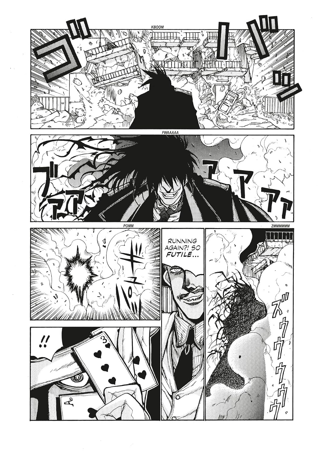 Kohta Hirano Hellsing Vol. 4 Paperback Manga Book