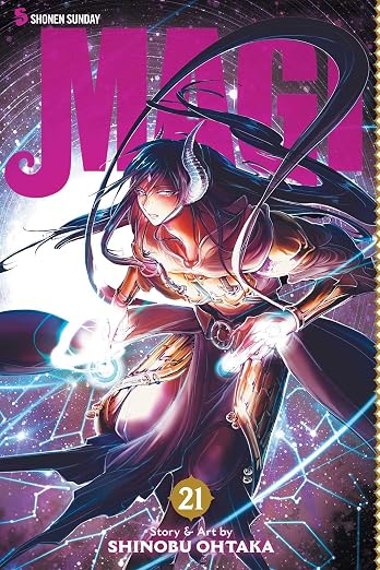 Shinobu Ohtaka Magi: The Labyrinth of Magic Vol. 21 Paperback Manga Book
