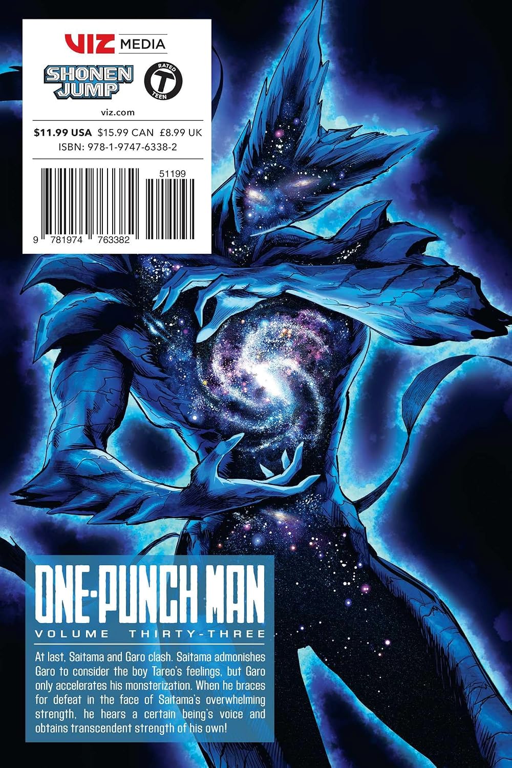 ONE One-Punch Man Vol. 33 Paperback Manga Book