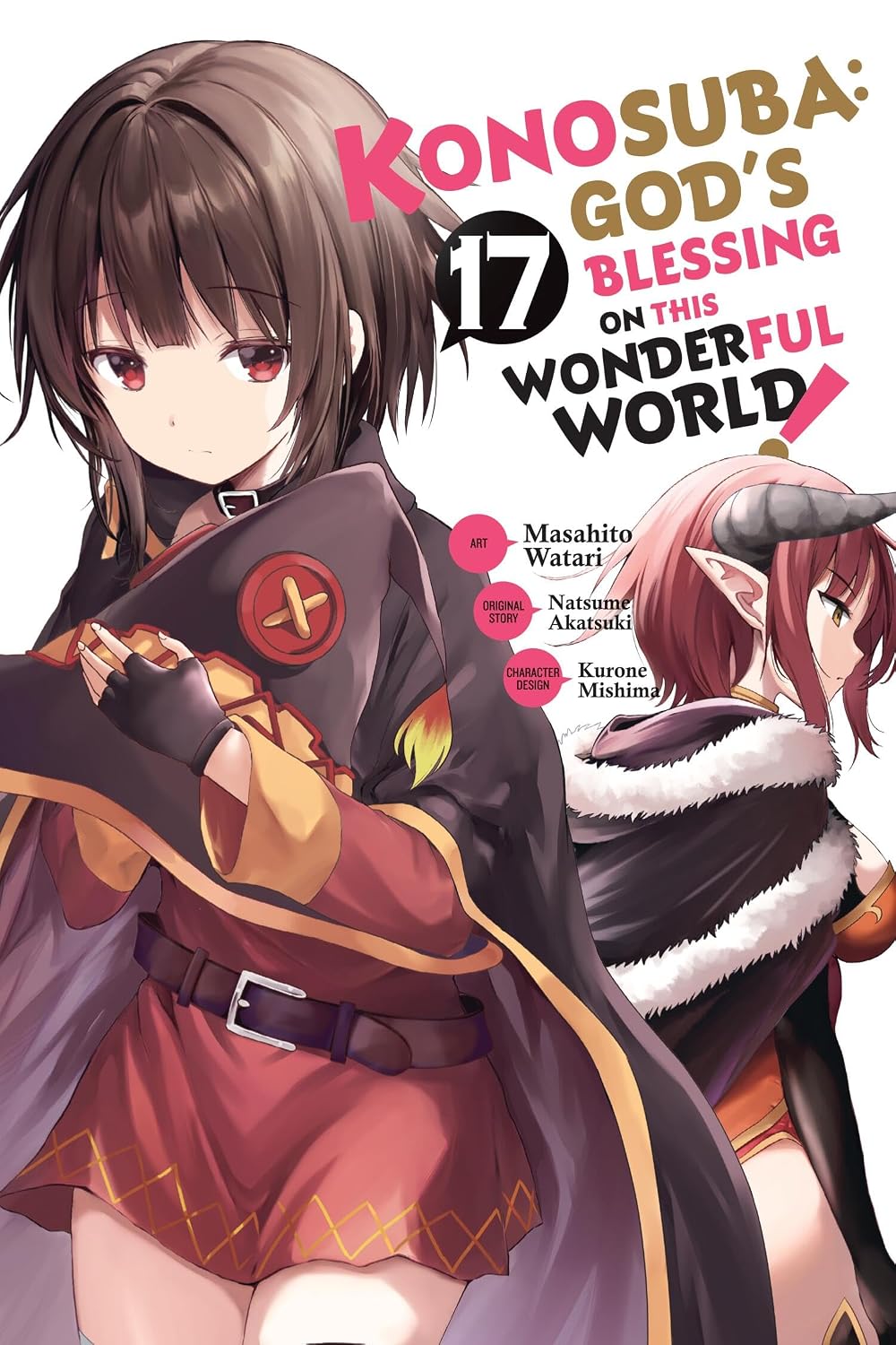 Natsume Akatsuki Konosuba: God's Blessing on This Wonderful World! Vol. 17 Manga Book