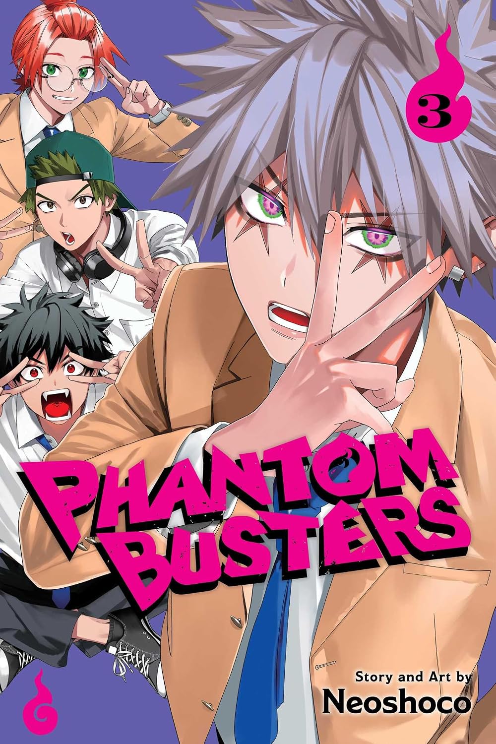 Neoshoco Phantom Busters Vol. 3 Paperback Manga Book