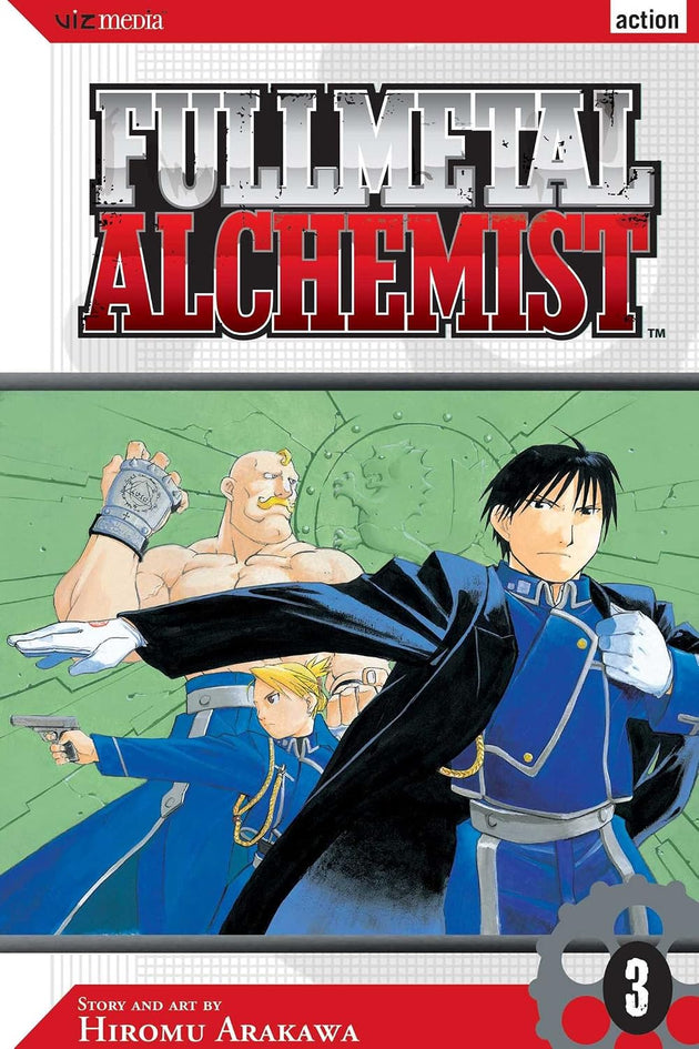 VIZ Media Fullmetal Alchemist Vol. 3 Manga Book