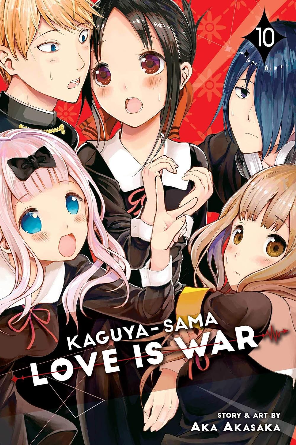 Aka Akasaka Kaguya-sama: Love Is War Vol. 10 Paperback Manga Book