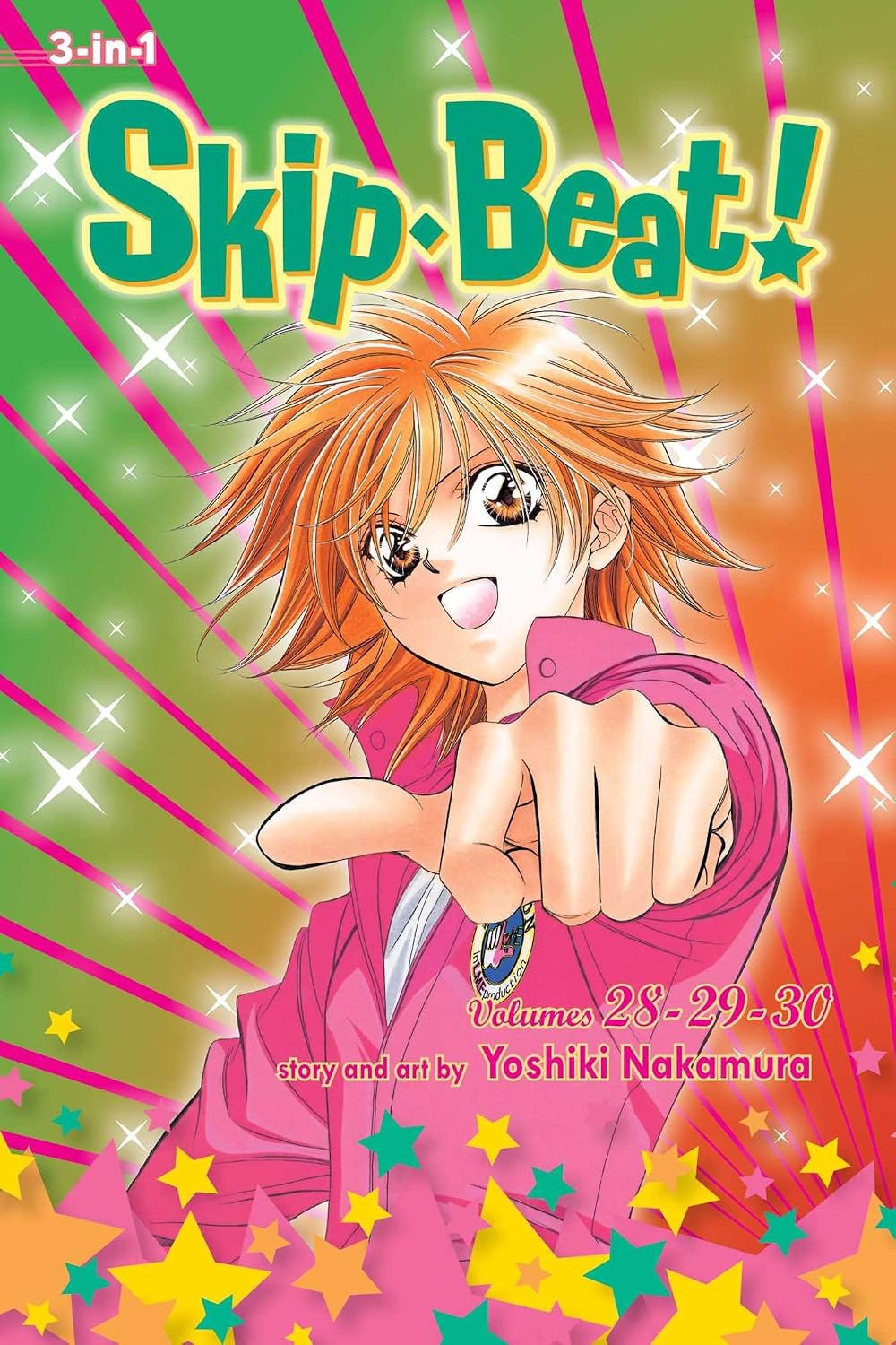 Yoshiki Nakamura Skip Beat 3-in-1 Edition Vol. 10 (Vols. 28-30) Paperback Manga Book