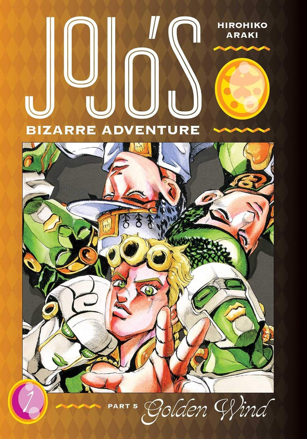 Hirohiko Araki JoJo's Bizarre Adventure: Part 5--Golden Wind, Vol. 1 Hardcover Manga Book
