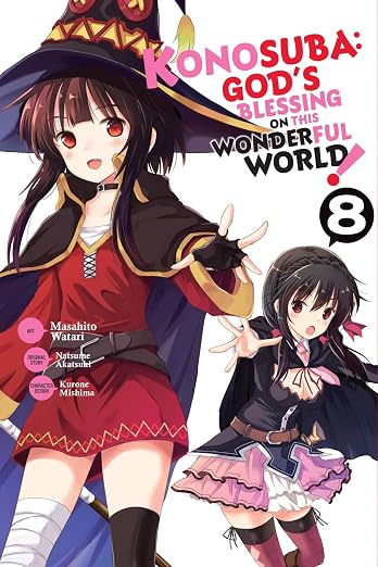 Natsume Akatsuki Konosuba: God's Blessing on This Wonderful World! Vol. 8 Manga Book