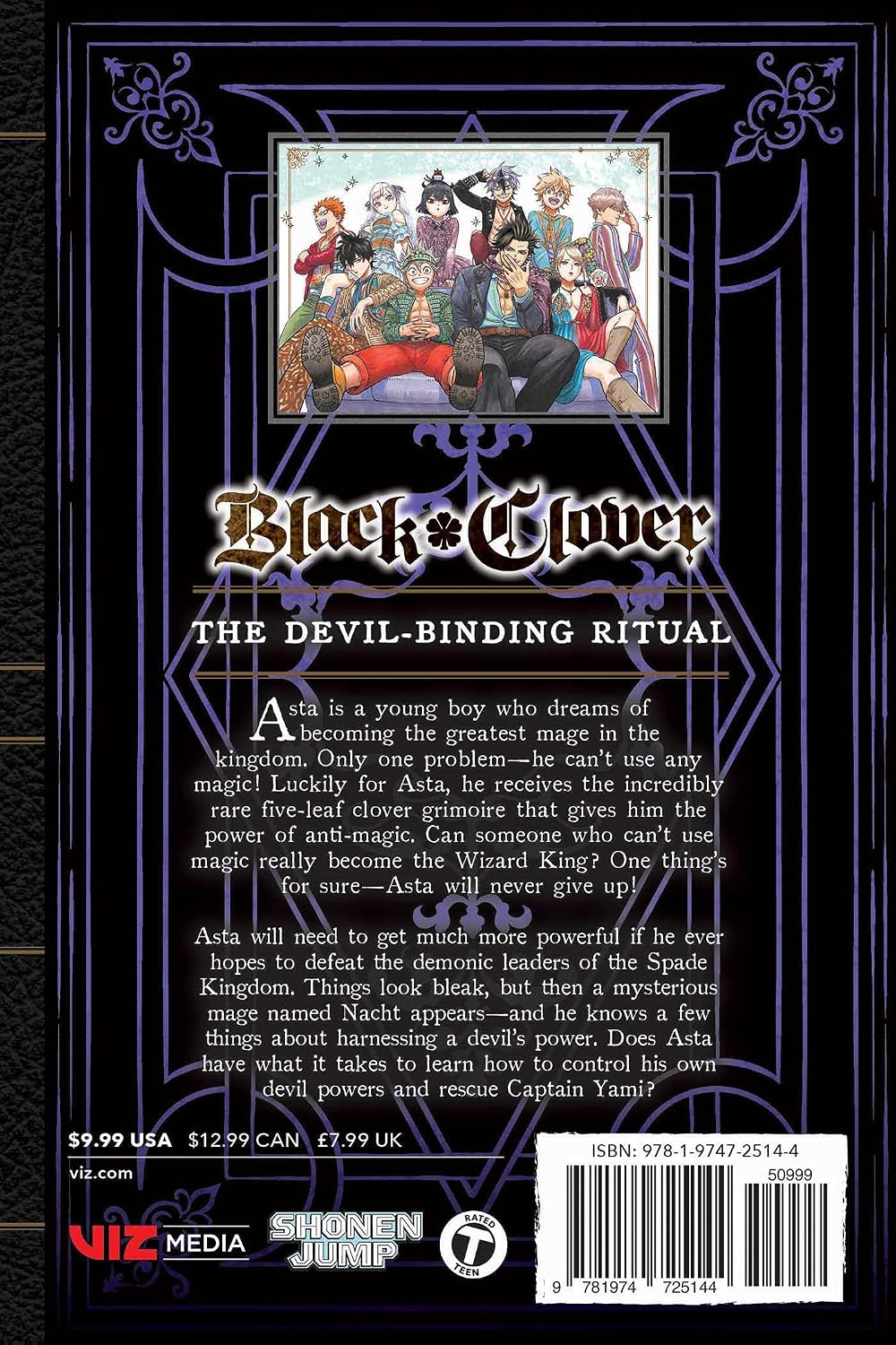 Yuki Tabata Black Clover Vol. 27 The Devil-Binding Ritual Paperback Manga Book