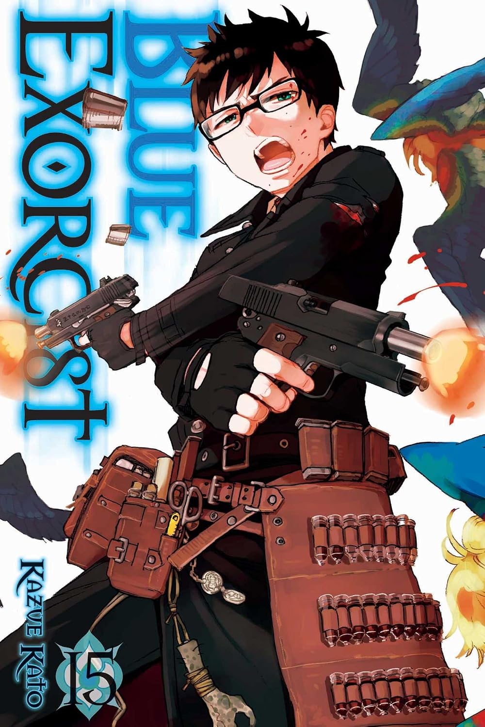 Kazue Kato Blue Exorcist Vol. 15 Manga Book