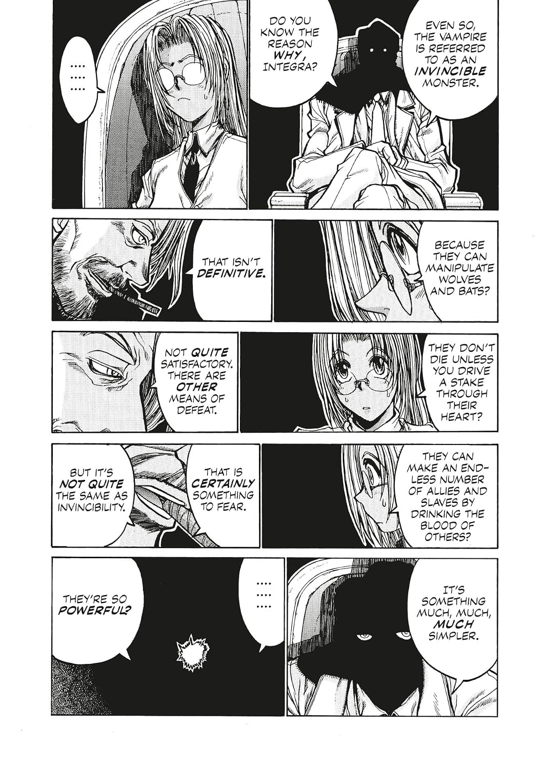 Kohta Hirano Hellsing Vol. 4 Paperback Manga Book