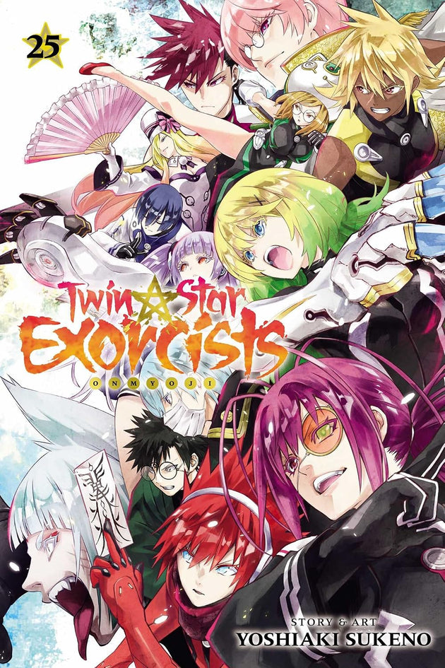 Yoshiaki Sukeno Twin Star Exorcists Vol. 25 Paperback Manga Book