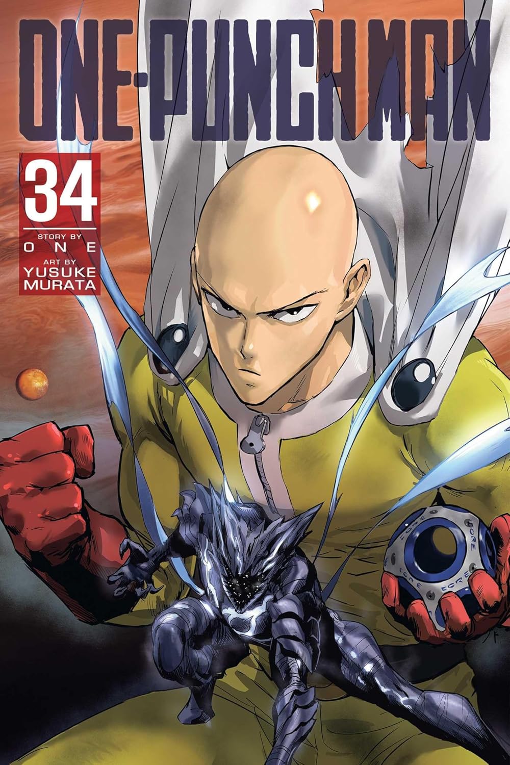 One-Punch Man Vol. 34 Paperback Manga Book