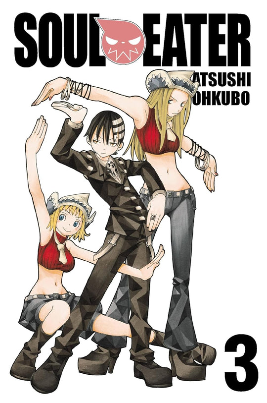 Atsushi Ohkubo Soul Eater Vol. 3 Paperback Manga Book