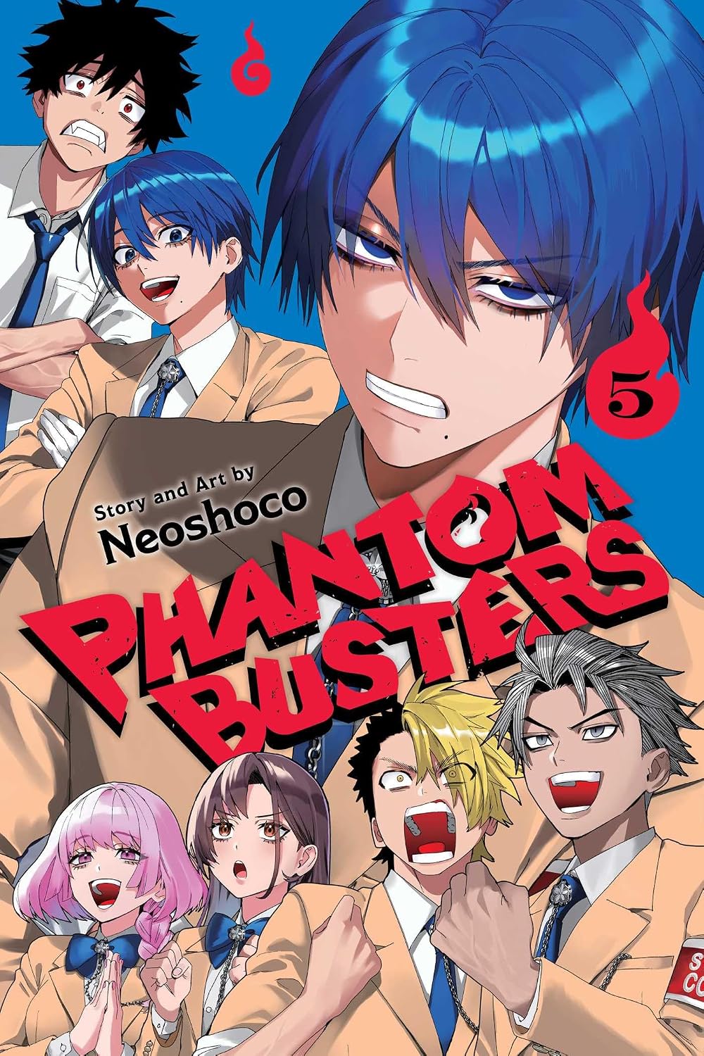 Neoshoco Phantom Busters Vol. 5 Paperback Manga Book