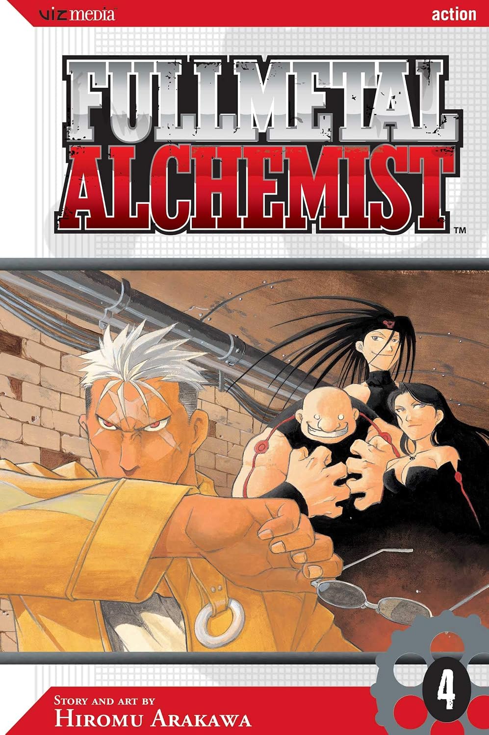 VIZ Media Fullmetal Alchemist Vol. 4 Manga Book