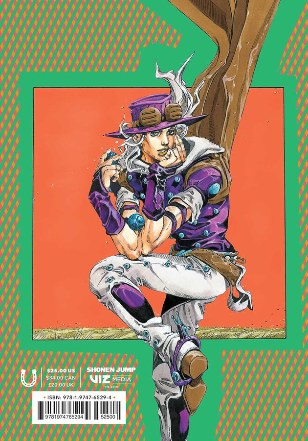 Hirohiko Araki JoJo's Bizarre Adventure Part 7 Steel Ball Run Vol. 9 Paperback Manga Book