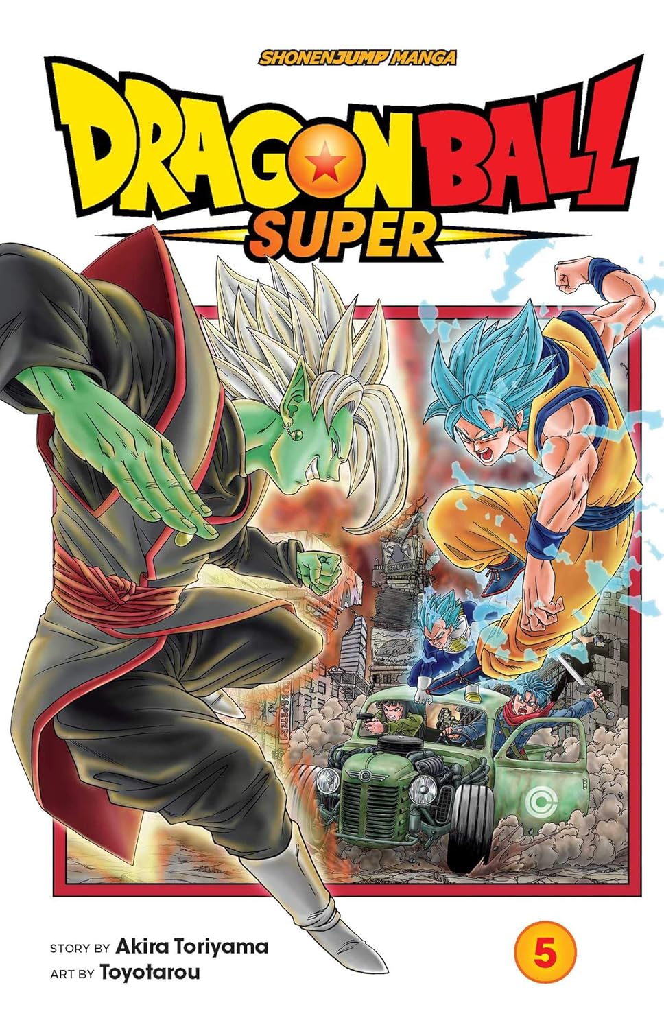 Akira Toriyama Dragon Ball Super Vol. 5 Paperback Manga Book
