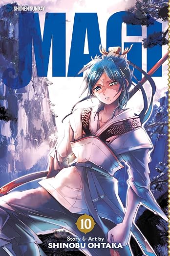 Shinobu Ohtaka Magi: The Labyrinth of Magic Vol. 10 Paperback Manga Book