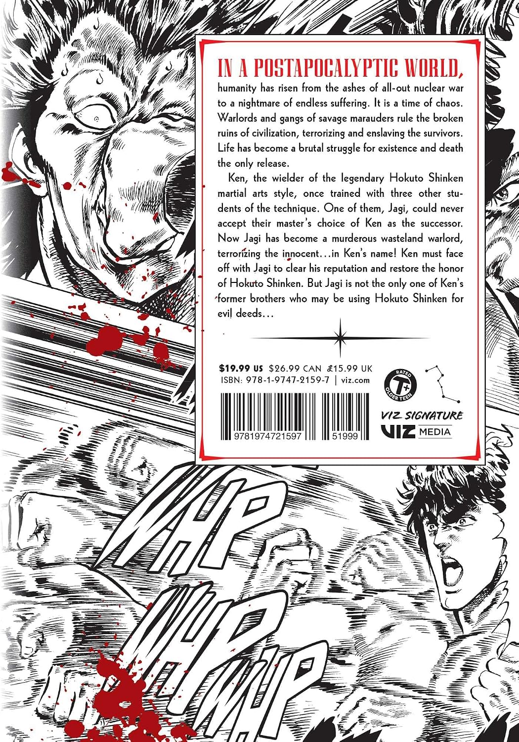 Buronson Fist of the North Star Vol. 4 Hardcover Manga Book