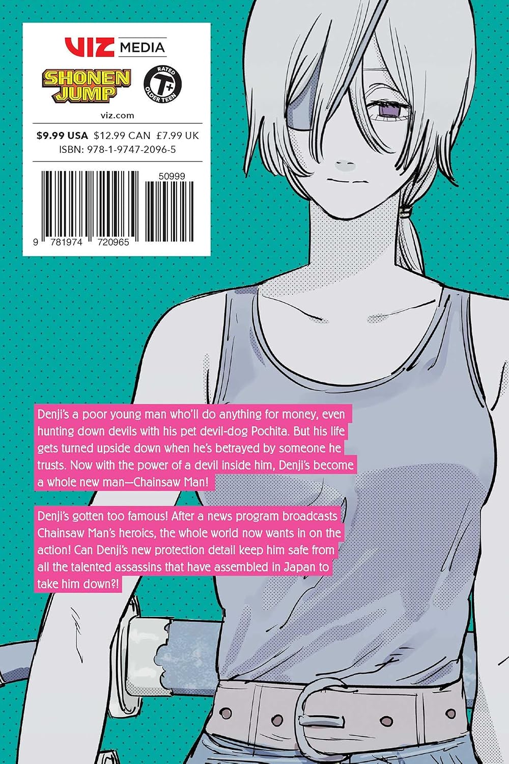 Tatsuki Fujimoto Chainsaw Man Vol. 7 Paperback Manga Book