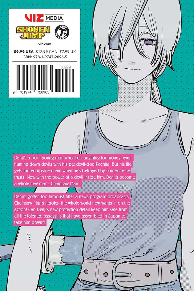 Tatsuki Fujimoto Chainsaw Man Vol. 7 Paperback Manga Book