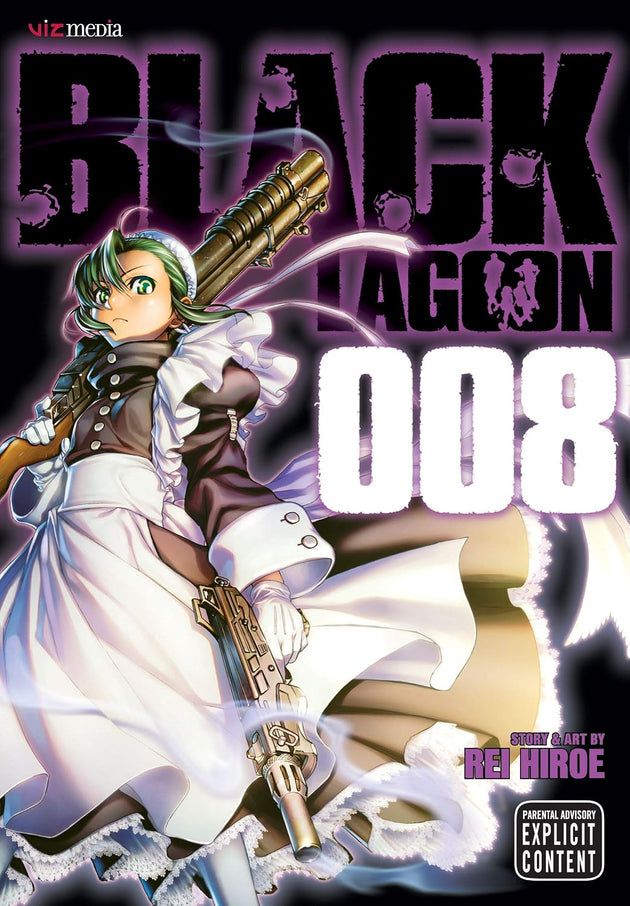Rei Hiroe Black Lagoon Vol. 8 Paperback Manga Book