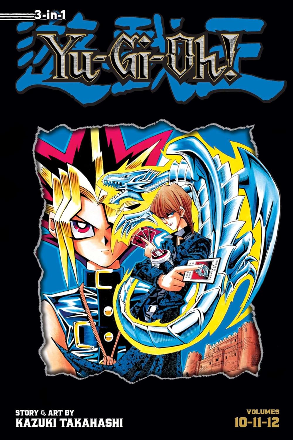 Kazuki Takahashi Yu-Gi-Oh! Vol. 4 3-in-1 Edition Paperback Manga Book