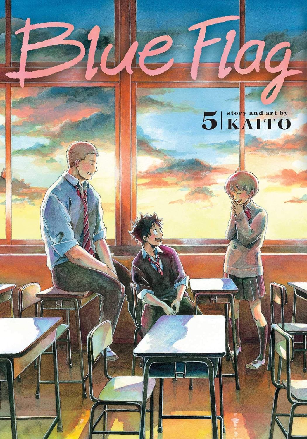 KAITO Blue Flag Vol. 5 Paperback Manga Book