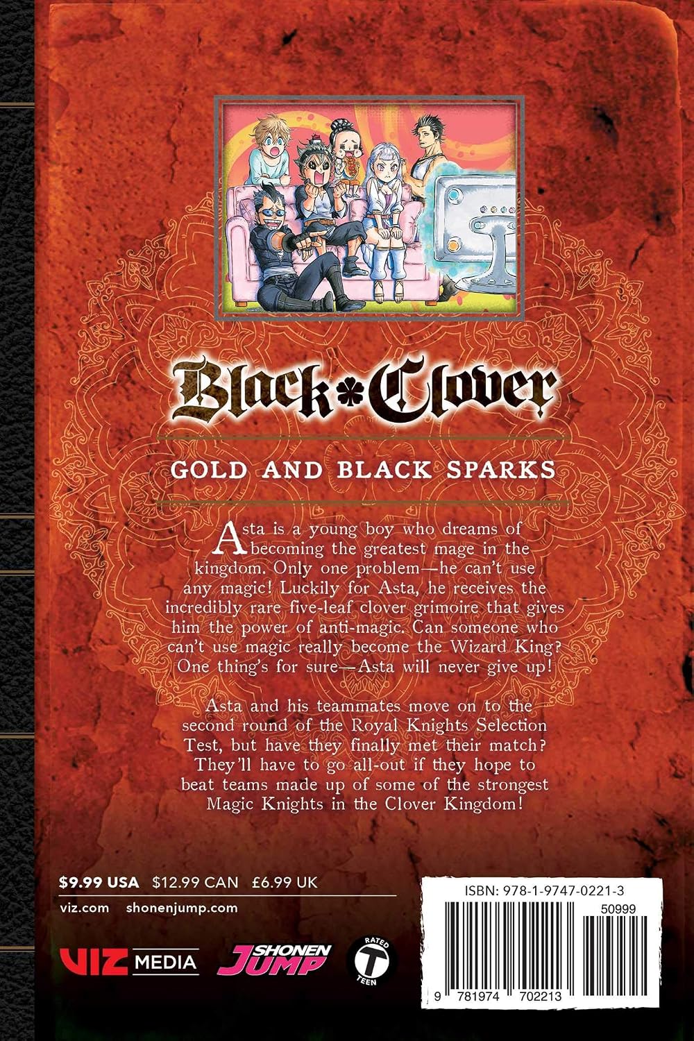 Yuki Tabata Black Clover Vol. 14 Paperback Manga Book