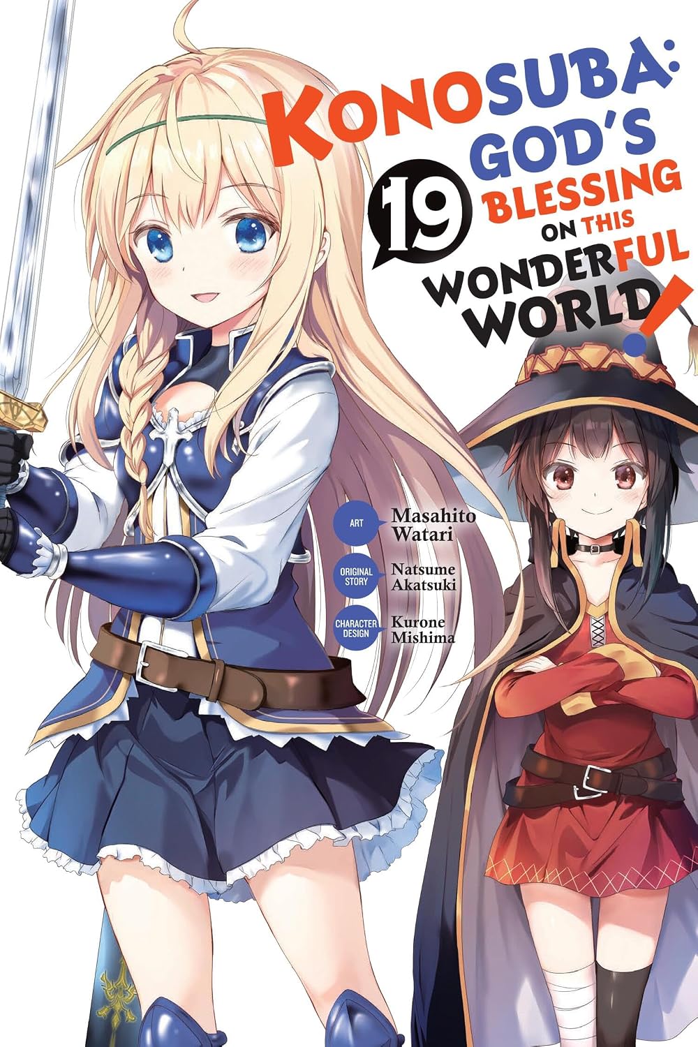 Natsume Akatsuki Konosuba: God's Blessing on This Wonderful World! Vol. 19 Manga Book