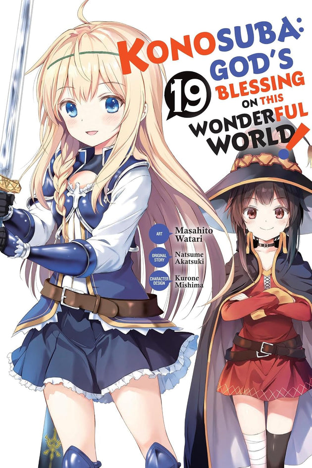 Natsume Akatsuki Konosuba: God's Blessing on This Wonderful World! Vol. 19 Manga Book