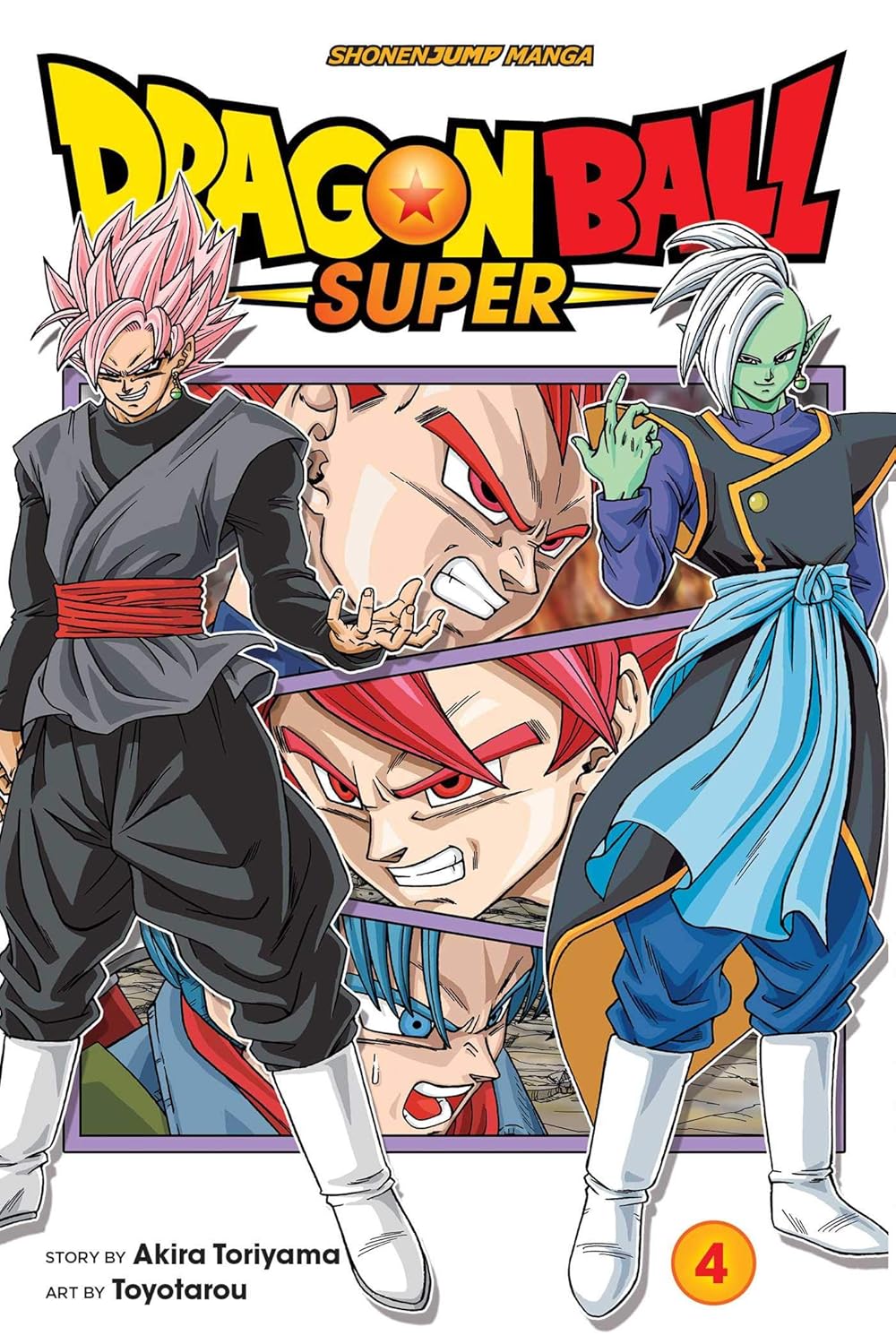 Akira Toriyama Dragon Ball Super Vol. 4 Paperback Manga Book