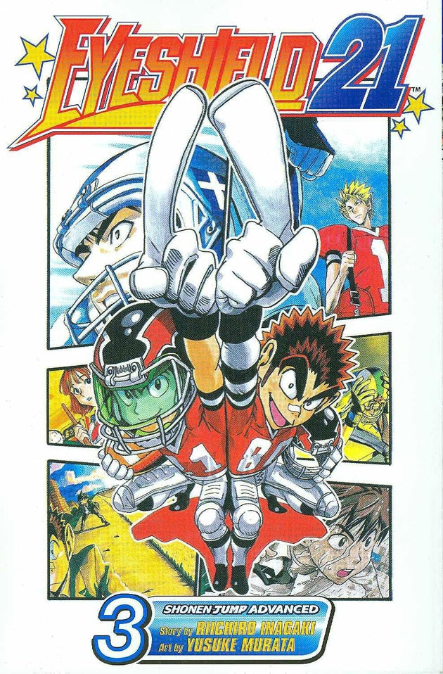 Riichiro Inagaki Eyeshield 21 Vol. 3 Paperback Manga Book