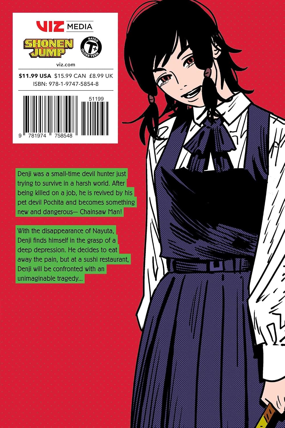 Tatsuki Fujimoto Chainsaw Man Vol. 19 Paperback Manga Book