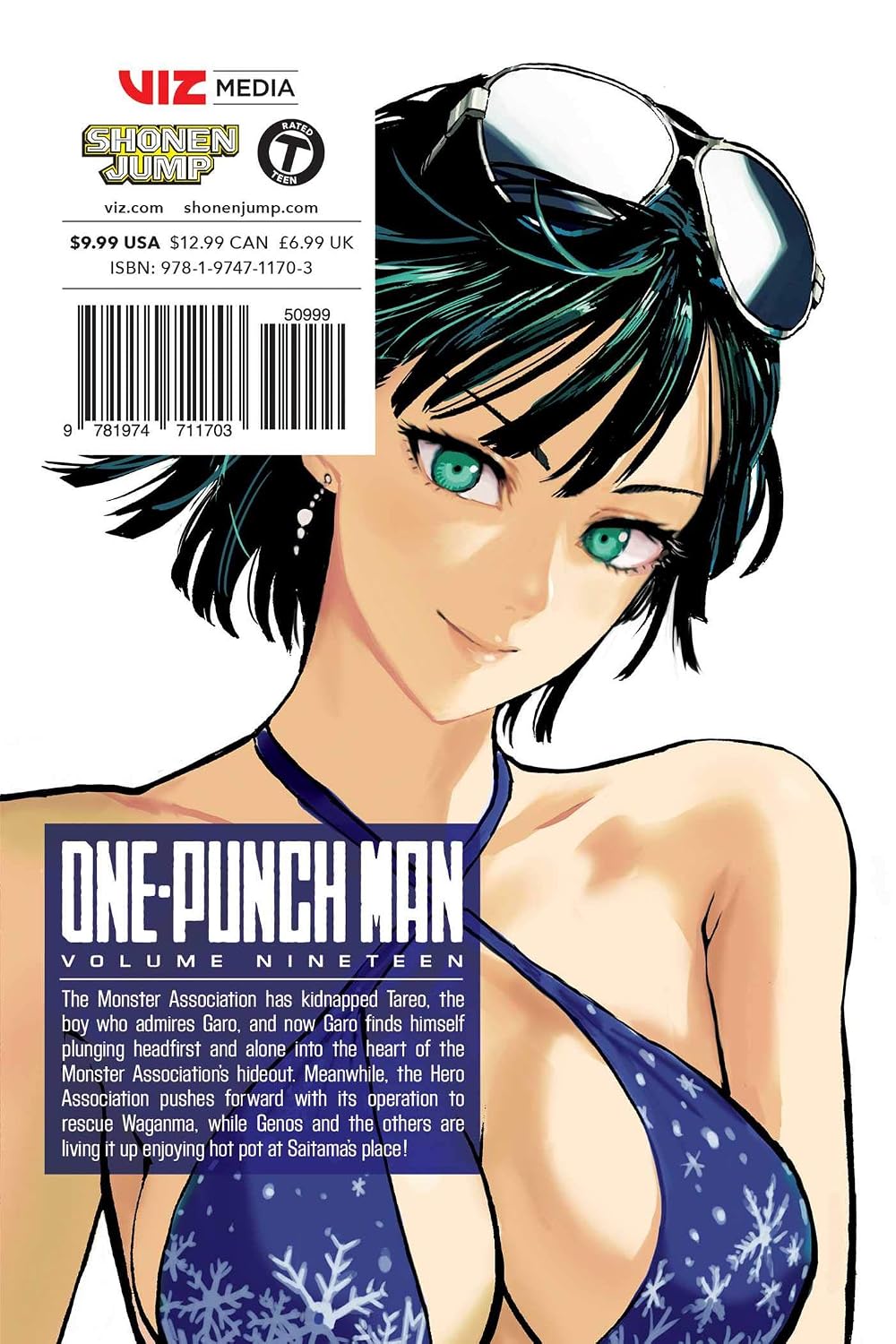ONE One-Punch Man 19 Paperback Manga Book