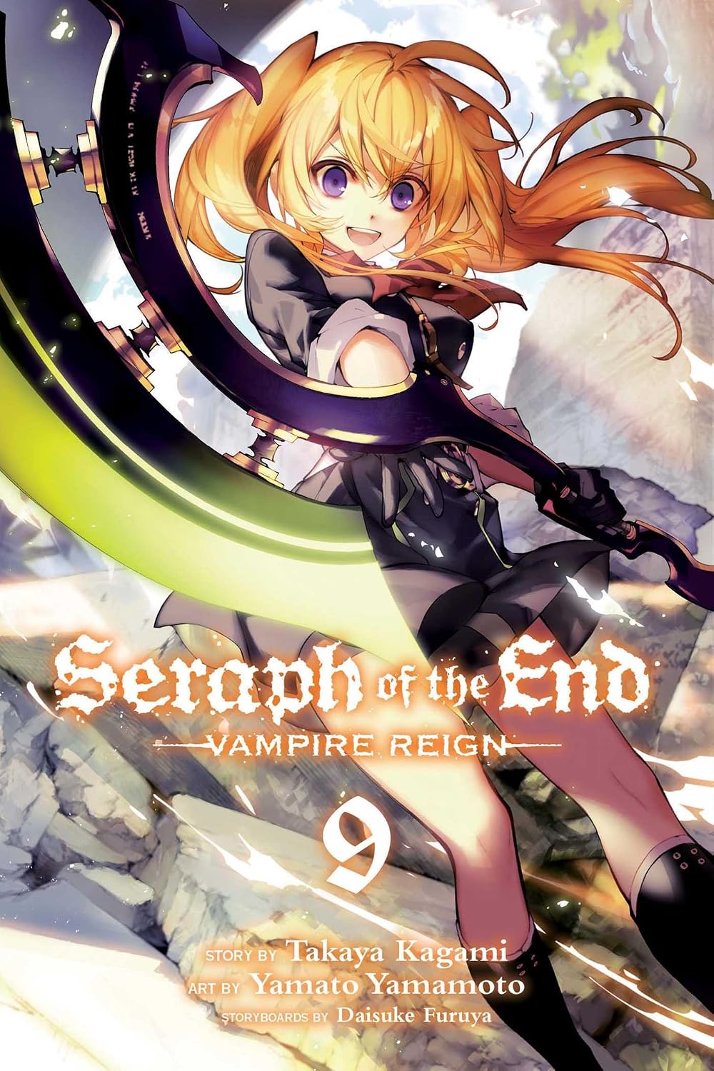 Takaya Kagami Seraph of the End Vol. 9 Vampire Reign Paperback Manga Book