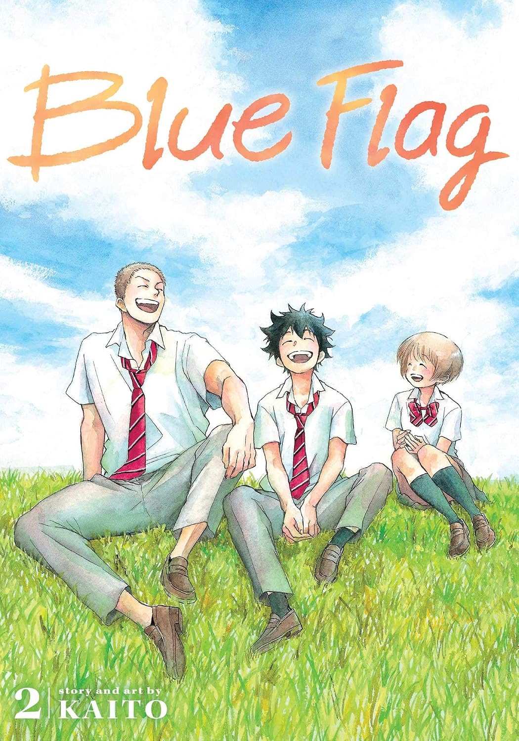 KAITO Blue Flag Vol. 2 Paperback Manga Book