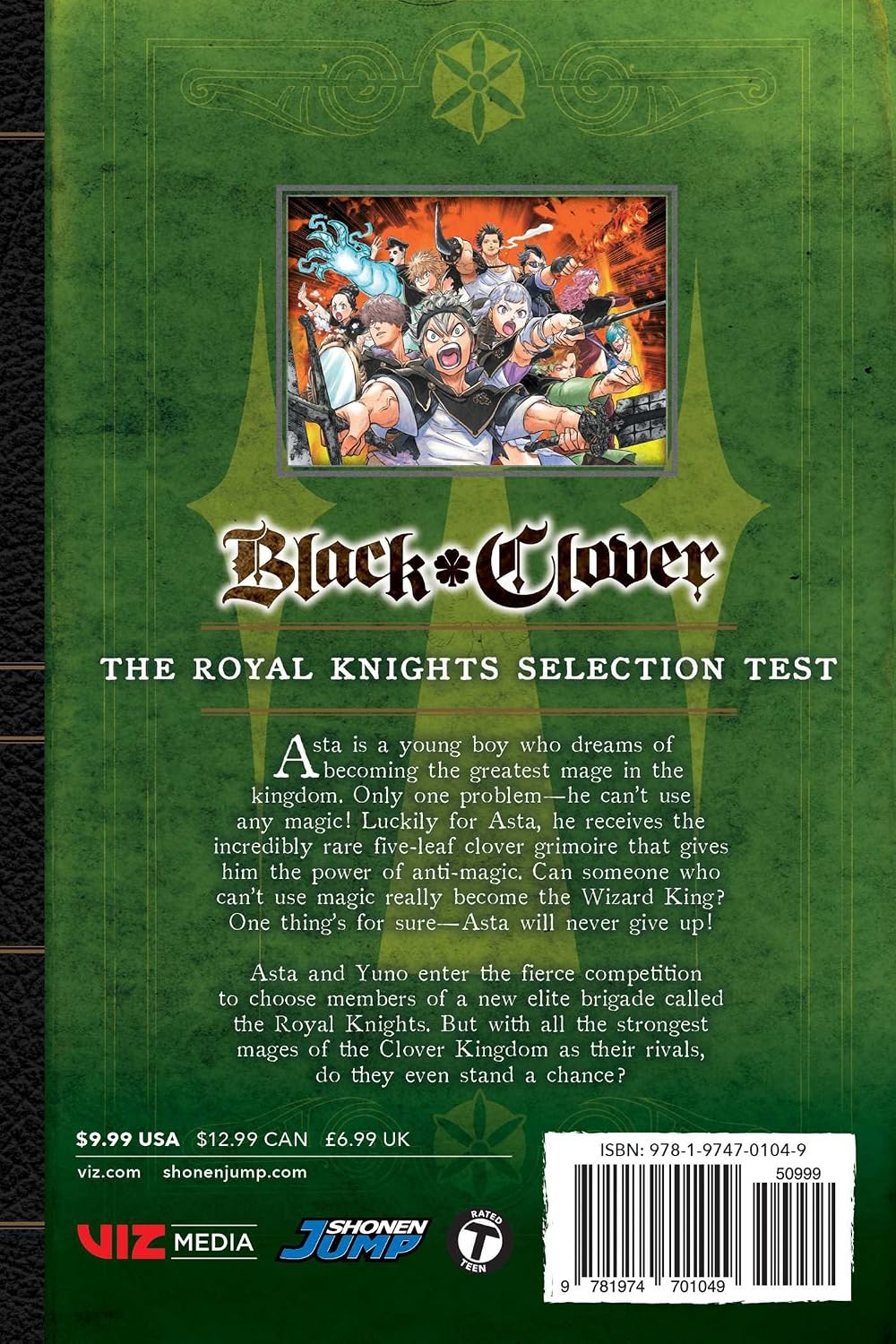 Yuki Tabata Black Clover Vol. 13 Paperback Manga Book