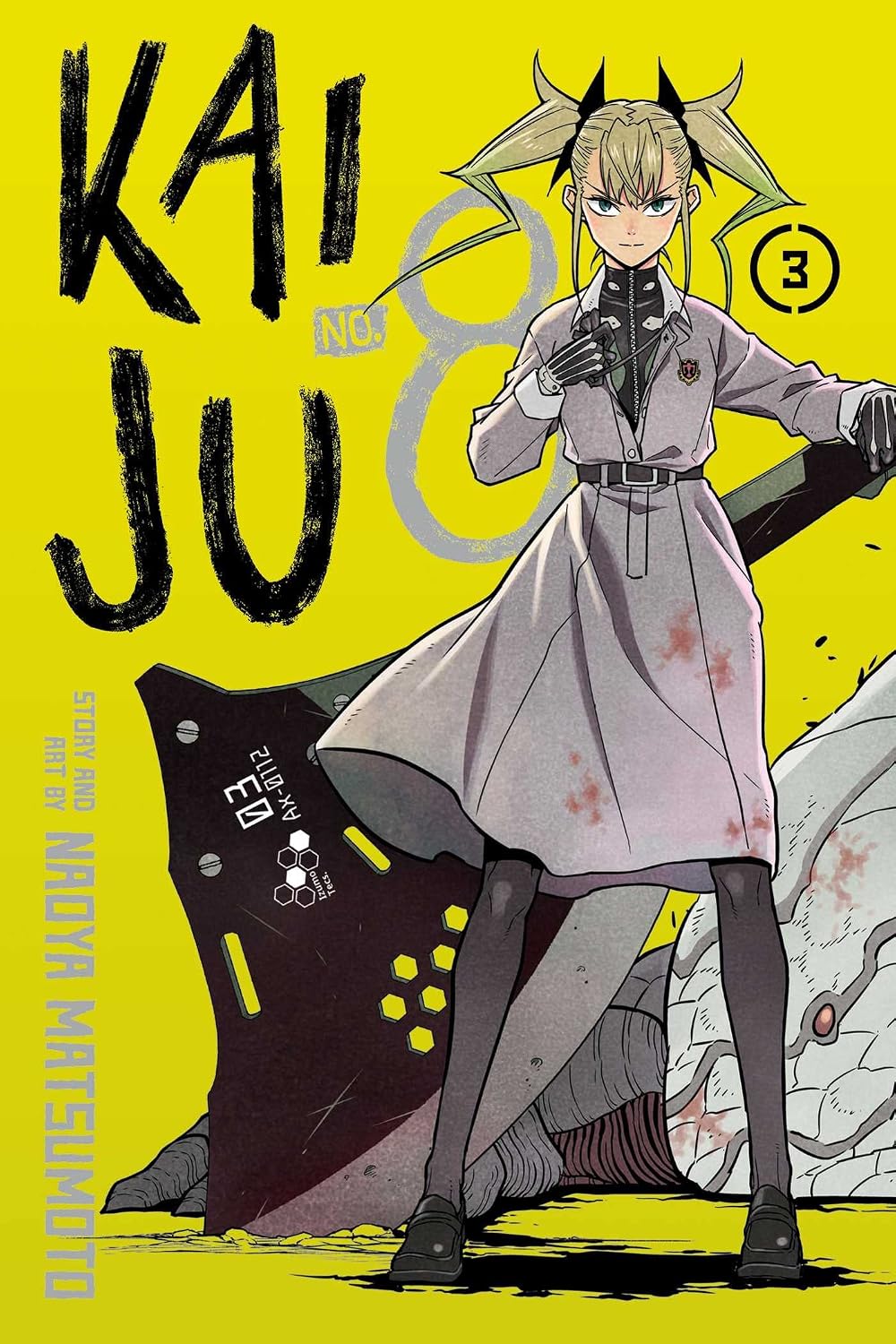Naoya Matsumoto Kaiju No. 8 Vol. 3 Paperback Manga Book