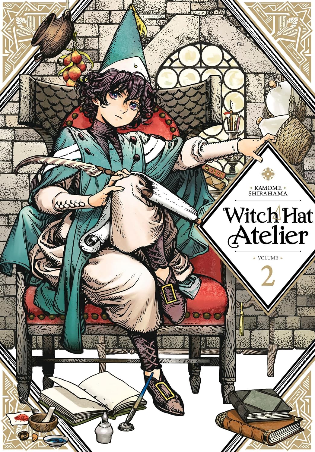 Kamome Shirahama Witch Hat Atelier Vol. 2 Paperback Manga Book