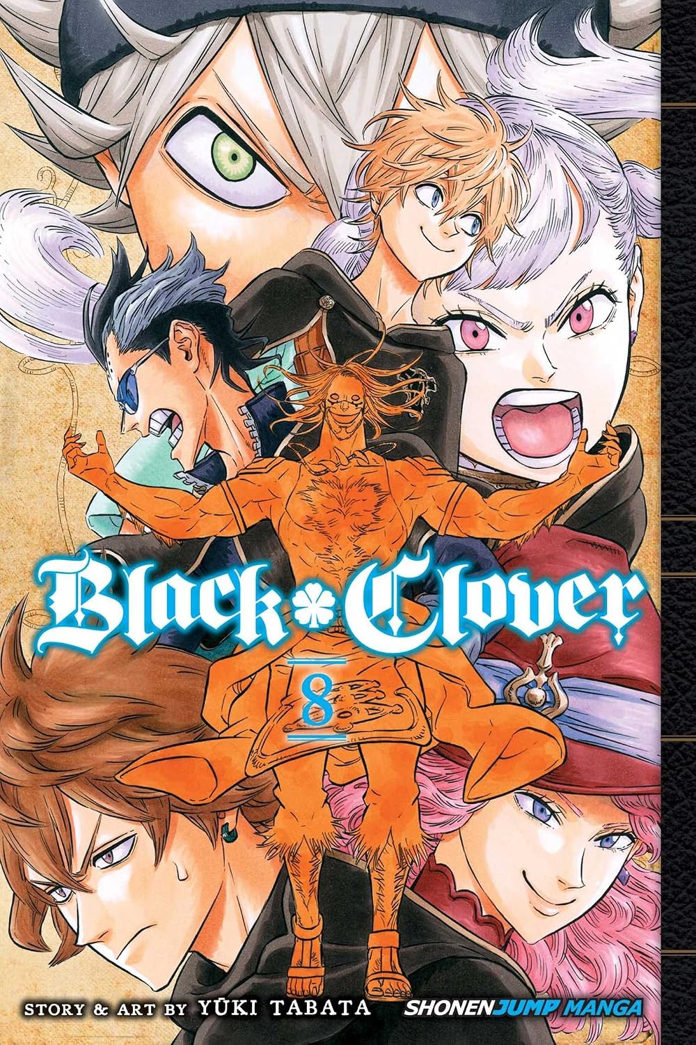 Yuki Tabata Black Clover Vol. 8 Paperback Manga Book