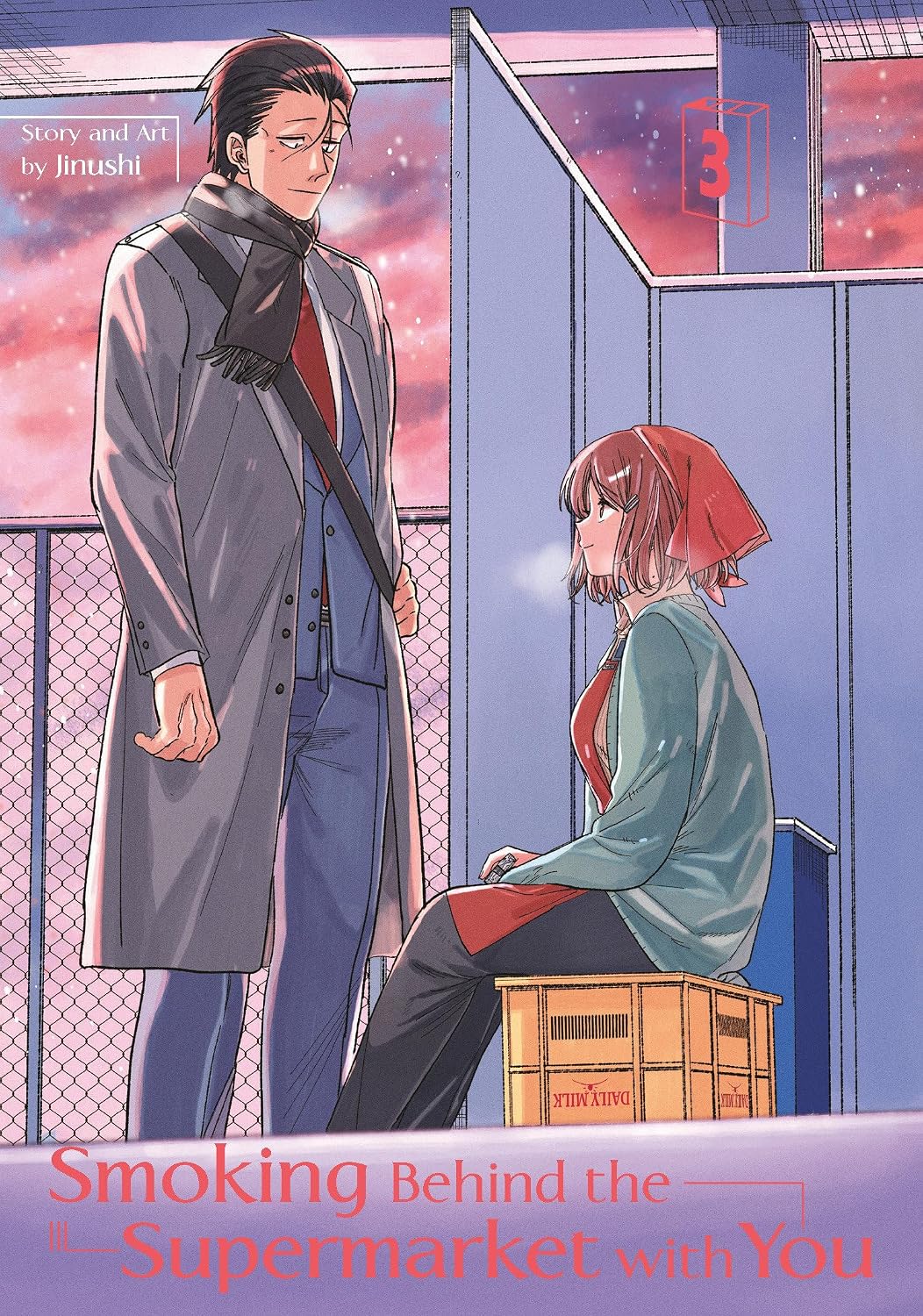 Jinushi Smoking Behind the Supermarket with You Vol. 3 Manga Book