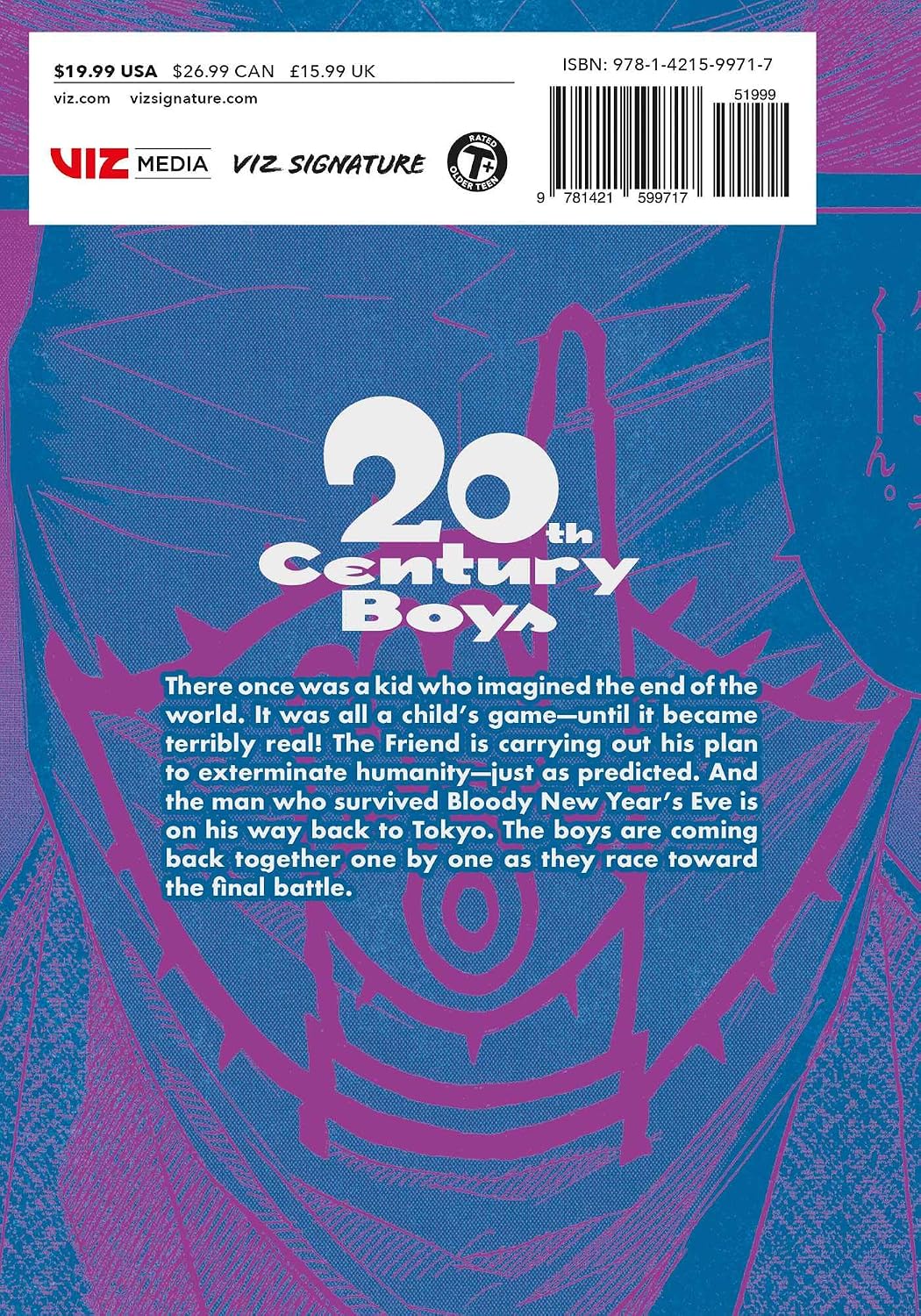 Naoki Urasawa 20th Century Boys: The Perfect Edition Vol. 11 Paperback Manga Book