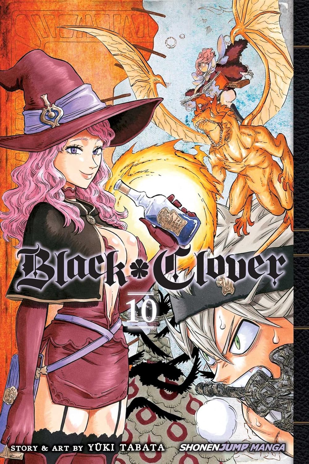 Yuki Tabata Black Clover Vol. 10 Battlefield Decision Paperback Manga Book