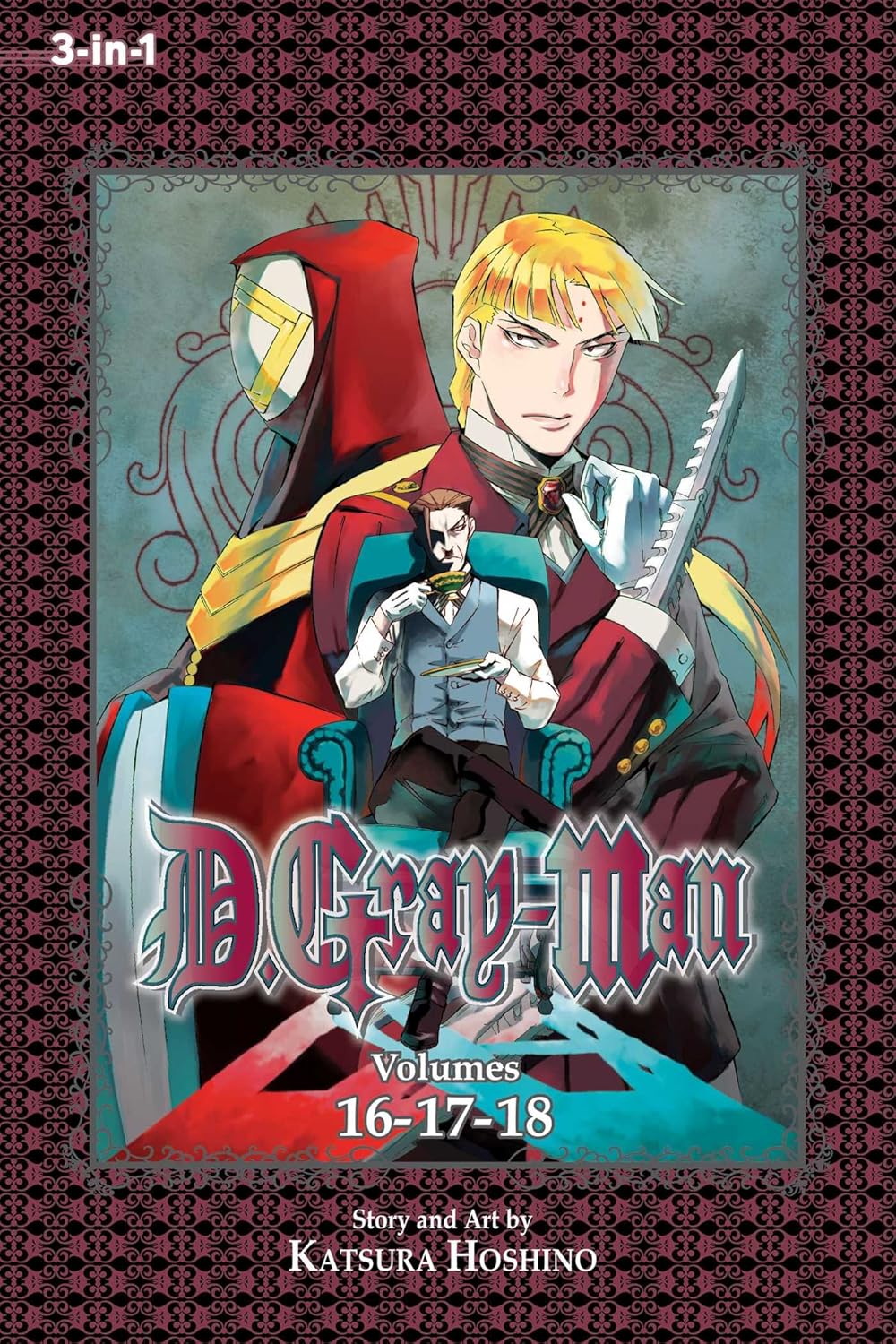 VIZ Media D.Gray-man 3-in-1 Edition Vol. 6 Manga Book