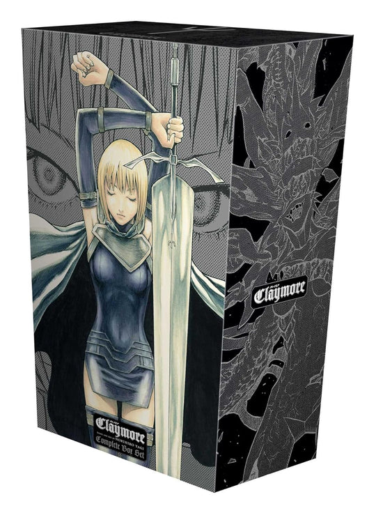 Norihiro Yagi Claymore Complete Box Set Vols. 1-27 Paperback Manga Book