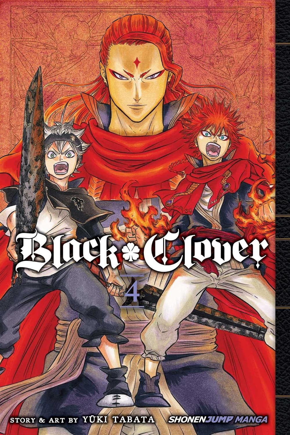 Yuki Tabata Black Clover Vol. 4 Paperback Manga Book