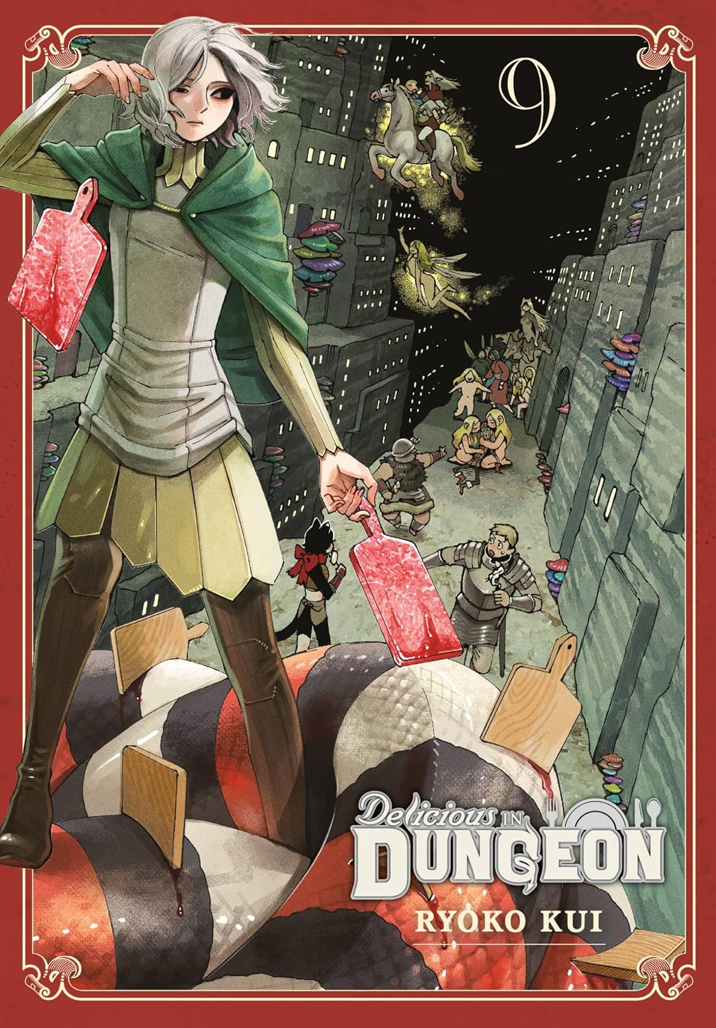 Ryoko Kui Delicious in Dungeon Vol. 9 Manga Book